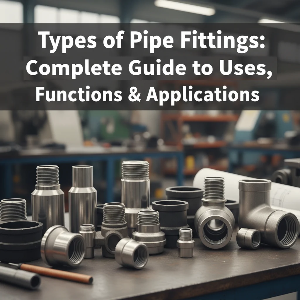 Types of Pipe Fittings: Complete Guide to Uses, Functions & Applications